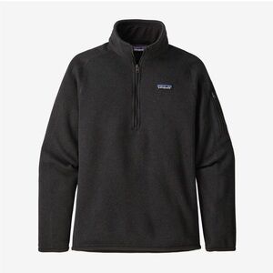Patagonia Black Quarter-Zip Fleece
